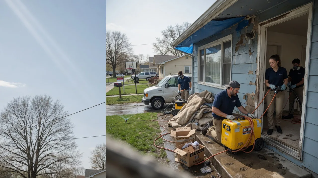Basement Flood Cleanup in Chickasha, OK near me